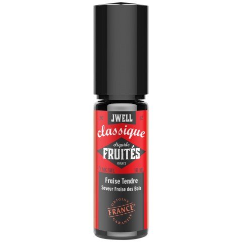 FRAISE TENDRE - 6 mg - J WELL - Cigarette lectronique et e-liquides fabriqus en France FRAISE TENDRE - 6 mg - J WELL - Cigarette lectronique et e-liquides fabriqus en France