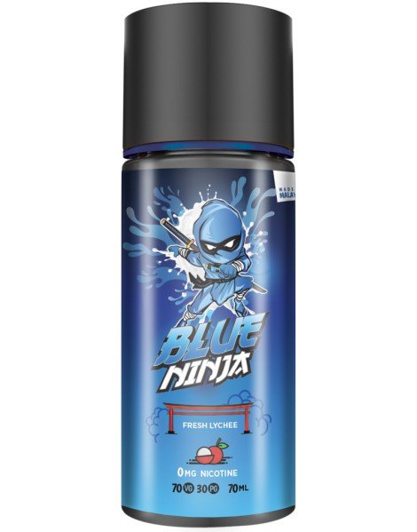 BLUE NINJA 70VG/30PG 70ml - J WELL - Cigarette lectronique et e-liquides fabriqus en France BLUE NINJA 70VG/30PG 70ml - J WELL - Cigarette lectronique et e-liquides fabriqus en France