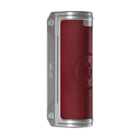 Box Mod - Lost Vape - Thelema Solo - SS Plum Red