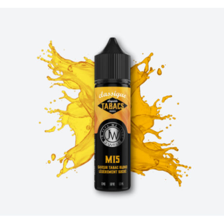 MI5 tabac légèrement Sucré 50 ML